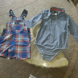 Oshkosh Bgosh 2 piece outfit 24M